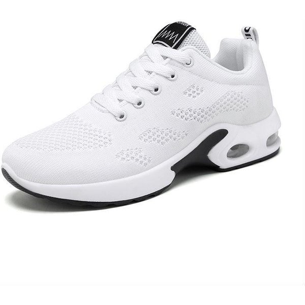 Zapatos De CojíN De Aire De Nuevo Estilo Para Mujer Moda Tendencia Estilo Coreano Zapatos De Mujer Suela Blanda Transpirables Zapatos Deportivos Para Mujer 42-image