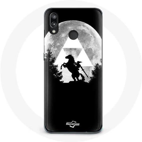 Funda Para Huawei P20 Lite - Zelda - Flexible - Negra - ProteccióN - Mixta-image