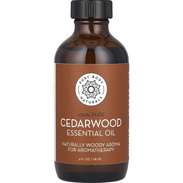 100% Czysty Olejek Eteryczny, Drzewo Cedrowe, 118 Ml (4 Uncje PłYnu)-image