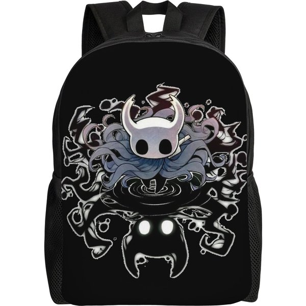 Mochila De Moda Hollow Knight Silksong Para Exteriores Estudiante Trabajo Daypack Para Hombres Mujeres Bolso De Hombro Para Universidad-image