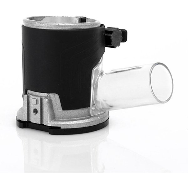 Plunge Router Podstawa Ze Stopu Aluminium Odkurzacz Podstawa Maszyny Do Przycinania Bakelit Frezowanie ObróBka Drewna-image