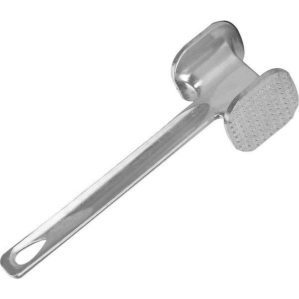 MłOtek Do Rozbijania MięSa 19Cm Domowy Stek Ze Stopu Aluminium Metalowy MłOtek NarzęDzie Kuchenne Heavy Duty TrwałY Dwustronny Rozbijacz Do MięSa Gray-image