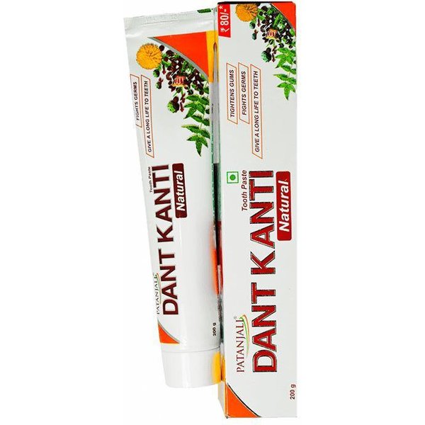 Pasta De Dientes Natural Patanjali Dant Kanti Pasta De Dientes Natural 1 Pcs.-image