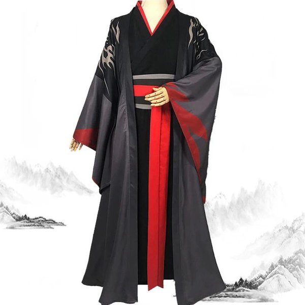 Cosplay De Wei Wuxian Traje De Mo Xuanyu Lan Wangji Anime Gran Maestro De La CultivacióN DemoníAca Cosplay Traje De Mo Dao Zu Shi Hombre M&Mo Dao Zu Shi-image