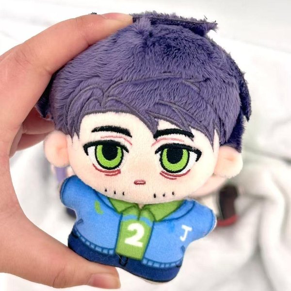 10 Cm Gra Stardew Shane Sebastian Pluszowa Lalka Breloczek Anime Dolina Pluszowy Wisiorek Do Plecaka Pluszowa Zabawka Prezenty Urodzinowe BożOnarodzeniowe Dla FanóW 10Cm-image