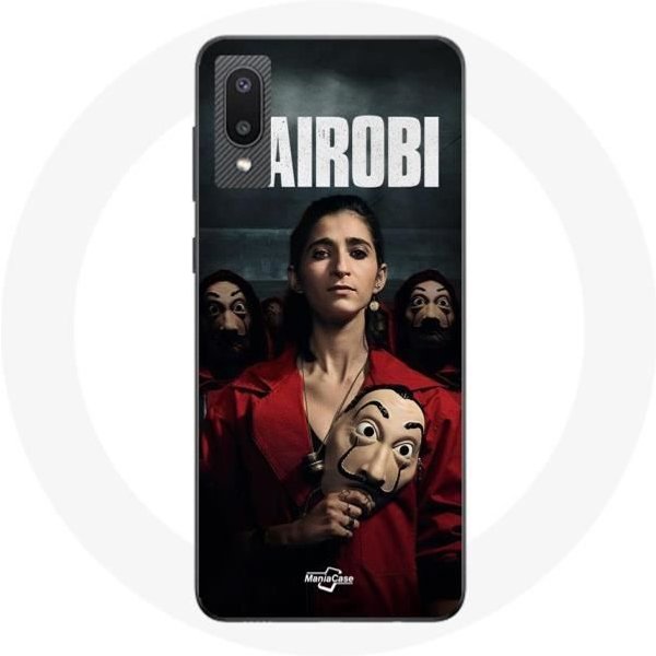 Funda Para Samsung Galaxy A02 La Casa De Papel Nairobi Temporada 4-image