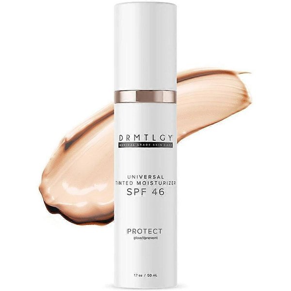 50Ml Drmtlgy Crema Protectora Solar Facial Antiedad Todo En 1 SPF46-image