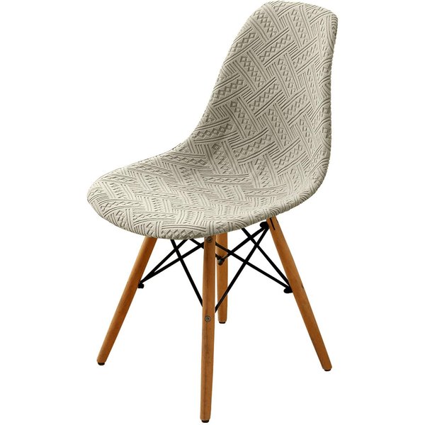 Funda EláStica Para Silla Eames Funda Moderna Minimalista NóRdica Para Mesa Y Sillas De Comedor Funda Para CojíN De Silla Del Hogar 38*38*40Cm-image