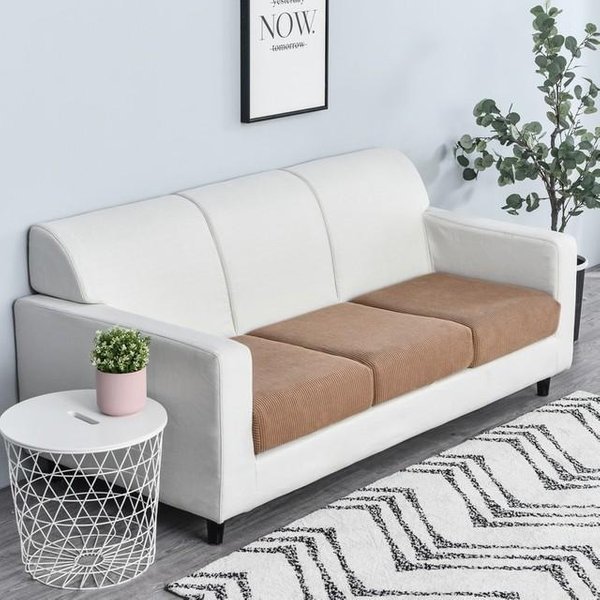 Pokrowiec Na Poduszkę Na Sofę Z Polaru, Pokrowiec Na KrzesłO Z żAkardu, Elastyczny, Zmywalny, Zdejmowany, Pokrowiec Na Sofę, Ochraniacz Na Meble Normal Size (S)-1Pc-image