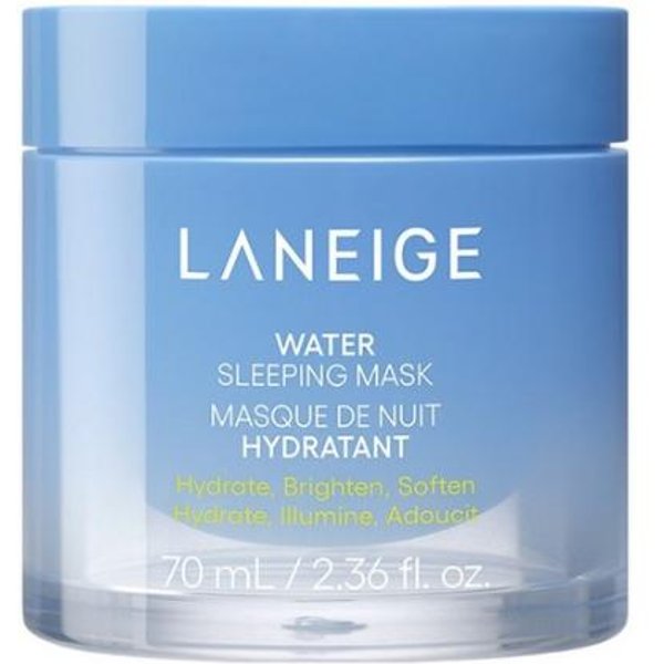 Laneige Water Sleeping Mask NawilżAjąCa I RewitalizująCa PielęGnacja Nocna 70Ml Gray-image