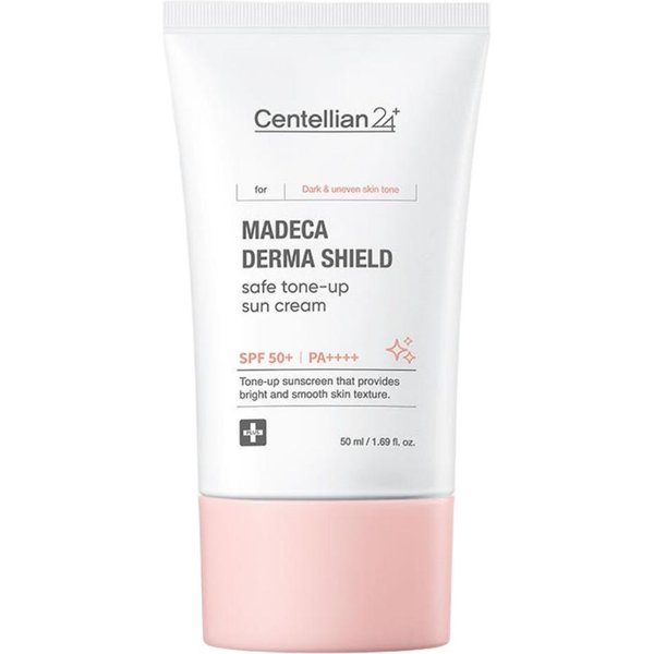 Centellian24 Madeca Derma Shield Bezpieczny Krem Z Filtrem TonująCy Ochrona UV RozjaśNiająCy 50Ml KoreańSki Krem Z Filtrem Codzienna Baza Pod Makijaż-image