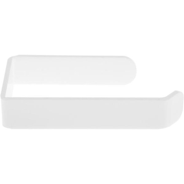 Portarrollos De Papel HigiéNico AcríLico Estante Para PañUelos Montado En La Pared BañO Cocina Soporte Para Rollos Estante Para PañUelos De Papel Gancho Colgador Moderno Negro Negro-image