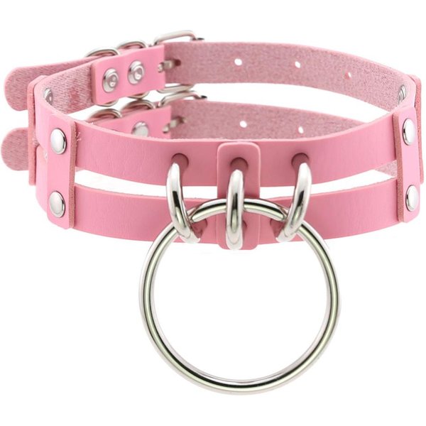 Gargantilla Punk Collar GóTico Correas Transparentes Grandes Choker Mujeres NiñAs Moderno Rock sexy Harajuku Emo JoyeríA GóTica-image