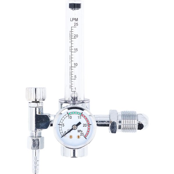 Regulator Gazu Argonu Z Manometrem Reduktor CiśNienia Argonu CO2 Do Spawania Gwint ZewnęTrzny G58 025MPA-image