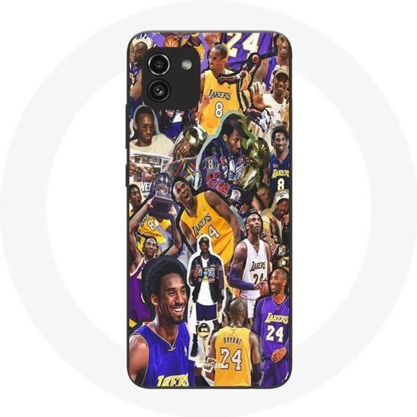 Funda - Maniacase - Samsung Galaxy A03 - Kobe Bryant - CampeóN NBA - Flexible Blanco-image