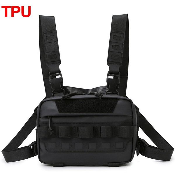 Bolsa TáCtica De Pecho Para Pesca Hombres RiñOnera Mochila Camping Senderismo Mujeres SeñUelo Molle Chaleco De Pecho Frontal Entrenamientos Ciclismo Mochila De DíA-image