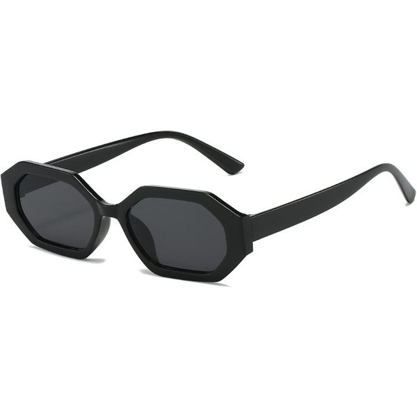 Vintage Nieregularne ProstokąTne Okulary PrzeciwsłOneczne UV400 Luksusowa Marka Moda Dla Kobiet MężCzyzn Retro Outdoor Podróż Okulary PrzeciwsłOneczne Gray-image