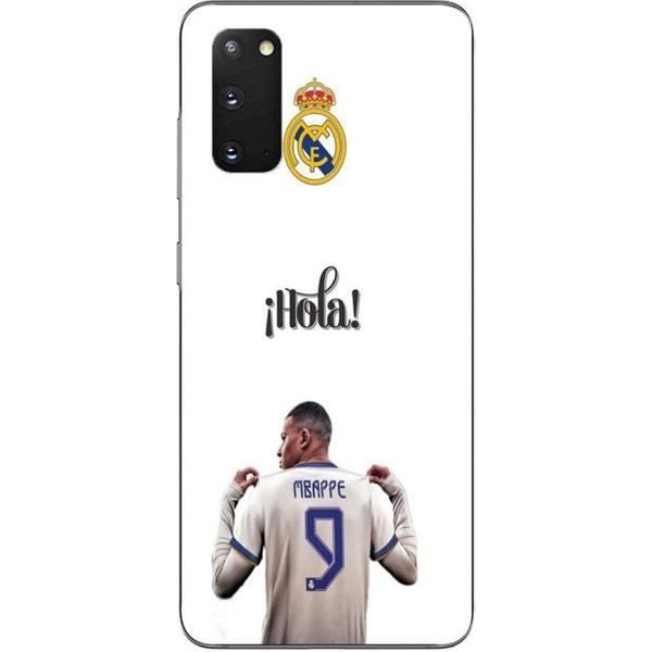Coque Maniacase Pour Samsung Galaxy S20 Kylian Mbappe Real Madrid 9 Hola-image