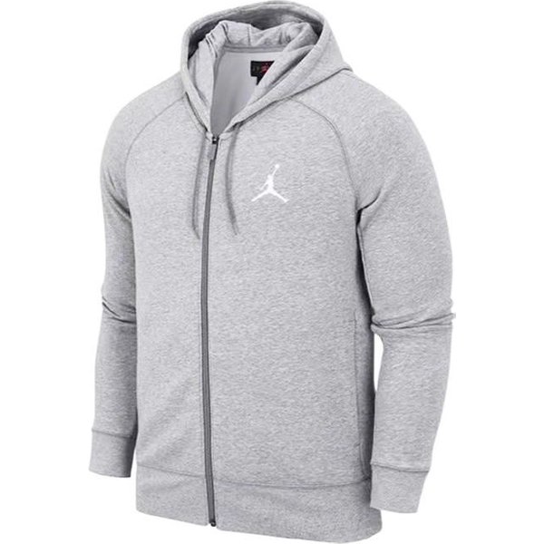 Chaqueta Con Capucha Y Cremallera Con Estampado Del Logo De Jordan Para Hombre Ropa Exterior Gris AH3932-063 M-image