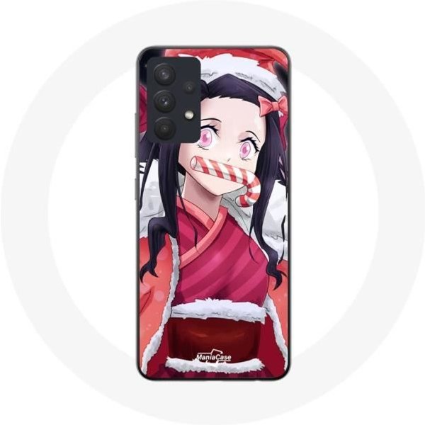 Funda - Maniacase - Samsung Galaxy A13 5G - Anime Demon Slayer - Flexible - ProteccióN Y DecoracióN Negro-image