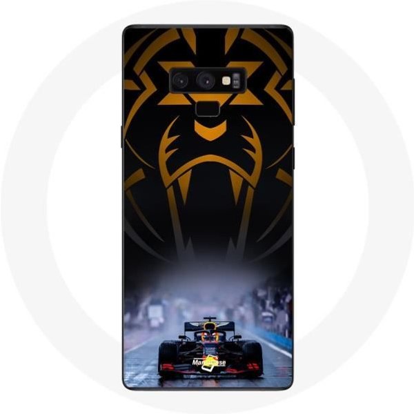 Funda Para Samsung Galaxy Note 9 FóRmula 1 Sebastian Vettel Piloto De Automovilismo F1 Negra-image