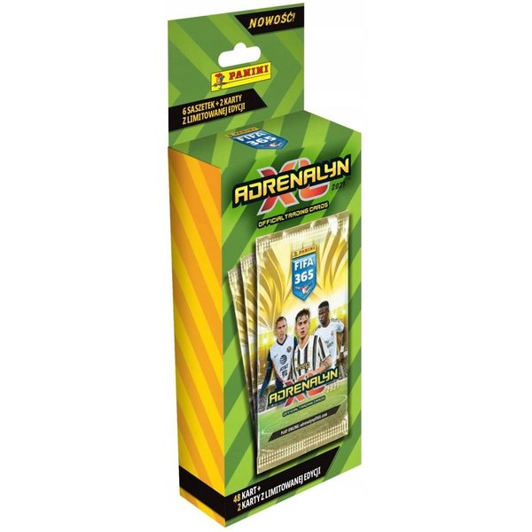 Panini Fifa 365 2021 Adrenalyn Xl BlíSter 6 Sobres + 2 Tarjetas Limitadas-image