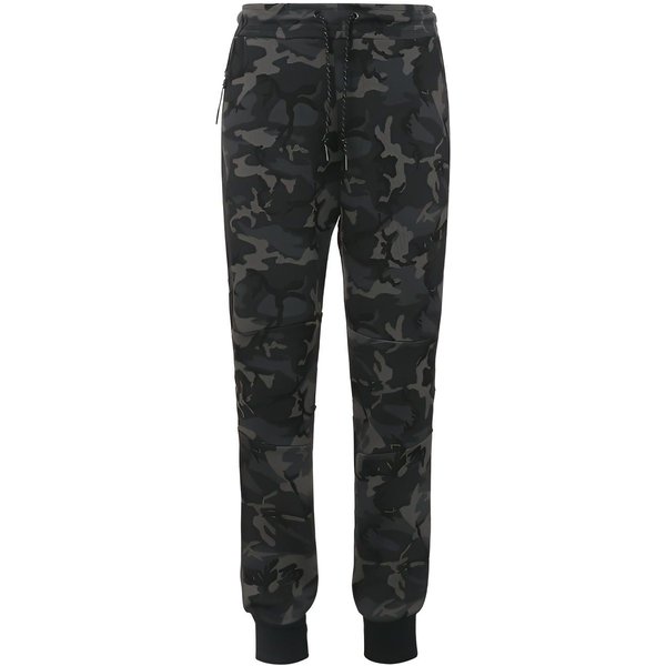 Pantalones Casuales Deportivos Nike PuñO EláStico Camuflaje Hombre Parte Inferior 682853-233 S Black-image