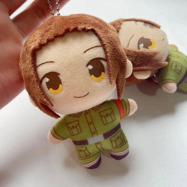 MuñEco De Peluche Hetalia Arthur Kirkland De 10 Cm Cosplay Del Eje MuñEco De Peluche Decorativo Colgante Para Mochila Juguetes Regalos Beige-image