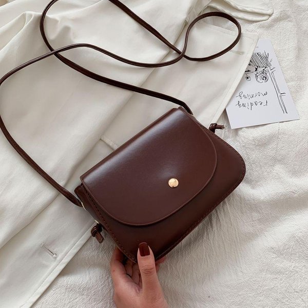 Wszechstronna Damska MałA Kwadratowa Torba, Modna I Prosta, Na Jedno Ramię, Crossbody, Mini Gray-image