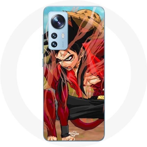 Funda Para Xiaomi Mi 12 / 12X Luffy Gear 5 One Piece Manga Anime-image