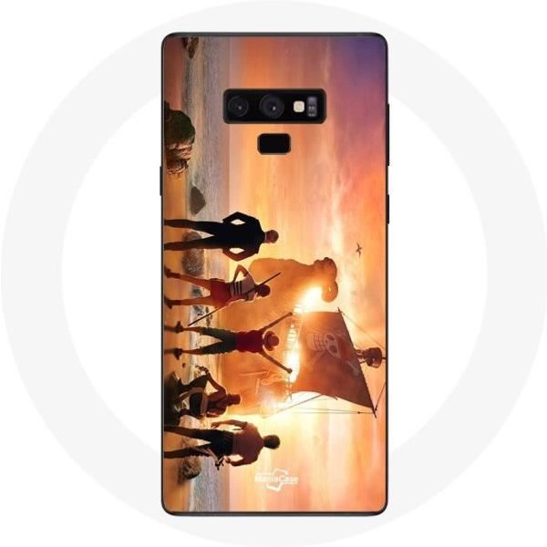 Funda - Maniacase - Samsung Galaxy Note 9 - Flexible - Negra - One Piece PóSter Tripulaciones Temporada 1-image