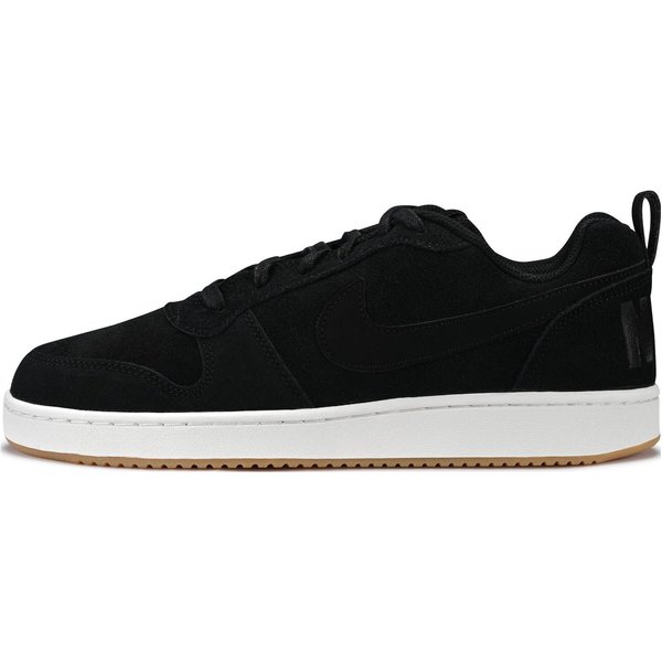 Nike Court Borough Low Premium SkóRzane AntypośLizgowe WytrzymałE Niskie Trampki MęSkie Trampki Czarne 844881-004 44.5 White-image