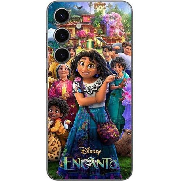 Coque De TéLéPhone - Disney - Galaxy S25 - Souple - Silicone - Encanto Familia Madrigal Negro-image