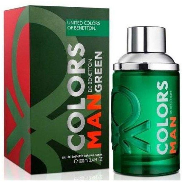 Benetton Colors Man Verde Eau De Toilette Spray 100Ml-image
