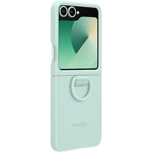 Samsung Galaxy Z Flip6 Z Flip 6 Funda Para TeléFono Kindsuit Z Flip6 Funda Protectora De Silicona Verde Menta-image