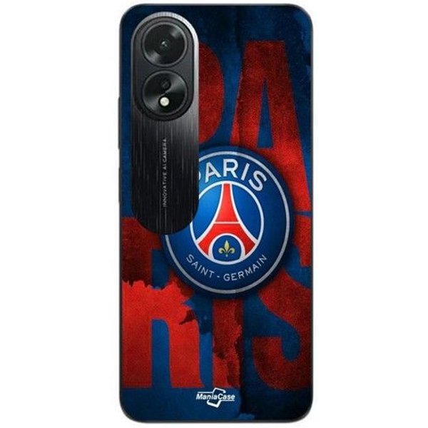 Coque Oppo A38 Paris Saint Germain FC Logo Maniacase Negro-image