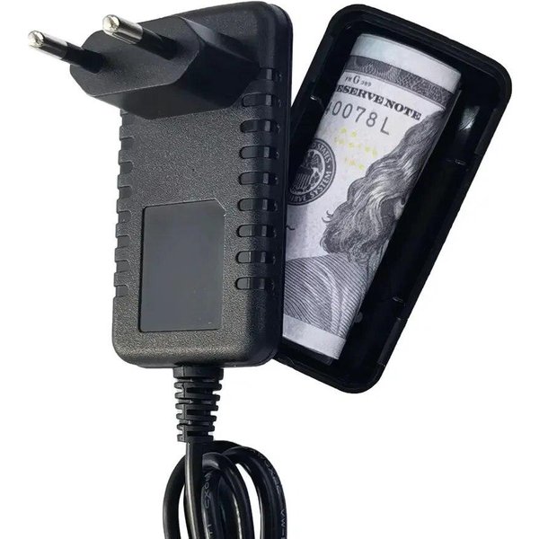 Caja Fuerte De Dinero Llave Efectivo Almacenamiento Oculto Contenedor Creativo Escondite Prevenir Ladrones Enchufe UE US-image