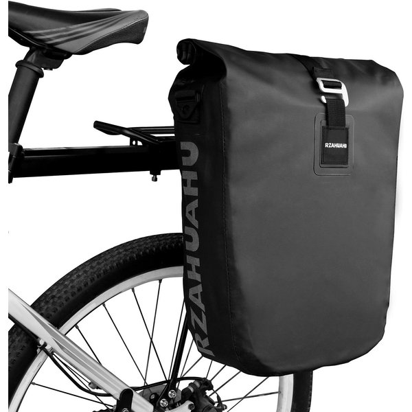 Wodoodporna Torba Rowerowa Na Tylny BagażNik 20L Boczna Torba Do Przechowywania Roweru Sakwa Na Laptopa BagażNik Rowerowy Tylne Siedzenie-image