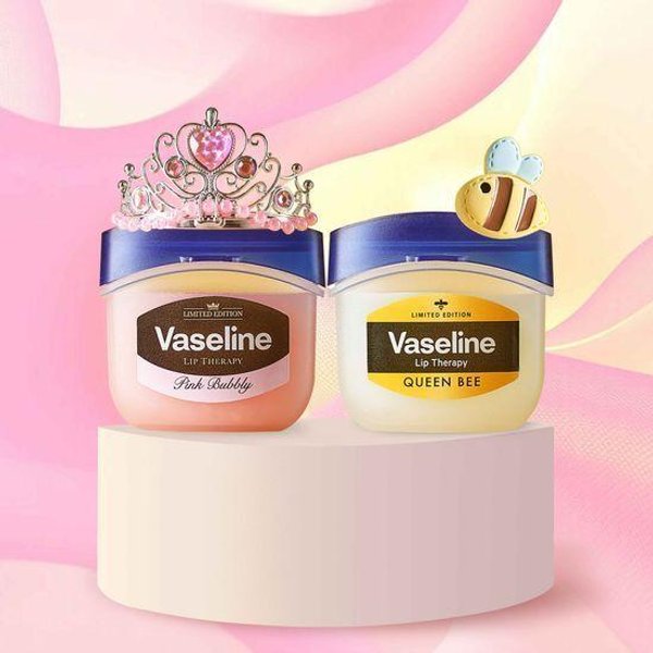 BáLsamo Labial Vaseline Lip Therapy Minija 7G, 2 Tipos, Elige 1 Minija Lip Balm Queen Bee (7G)-image