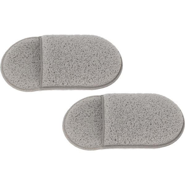 2 Piezas Esponja Facial Para Mujer Hogar PortáTil Suave EláStica Exfoliante EliminacióN De Maquillaje Limpieza Facial-image