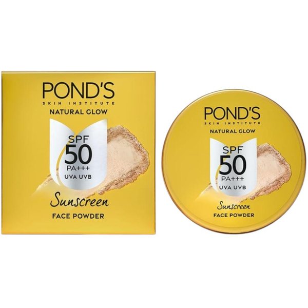 Polvo Compacto Para Rostro Pond's Con Protector Solar SPF 50 Pa+++ 20G Para Piel Grasa Acabado Mate Resistente Al Agua No Pegajoso ProteccióN UV Diaria-image