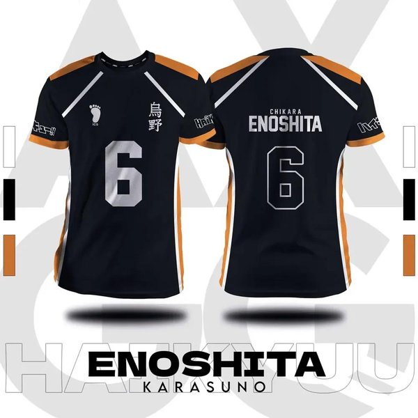 Haikyuu Fukurodani Hinata KreskóWka Anime Cosplay MęSka Koszulka Letnia Z KróTkim RęKawem DziecięCa Koszulka Top 2025 Nowa Moda MęSka Koszulka 5 XS White-image