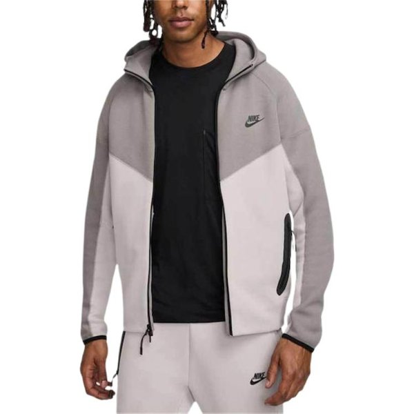 Chaquetas Y Abrigos Nike Tech Fleece Windrunner Para Hombre S Gray-image