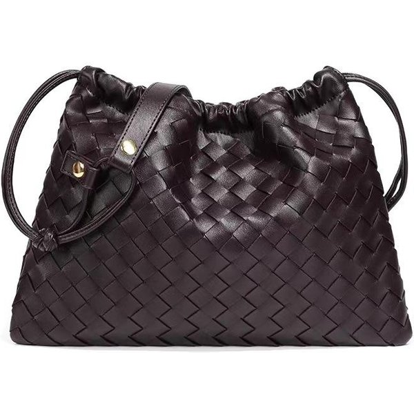 Torba-Niespodzianka, Damska Torba Na Ramię, RęCznie Tkana Torba, Torba W KształCie Pogniecionej Chmury, Modna, Trendy I Retro Torba Crossbody Black-image