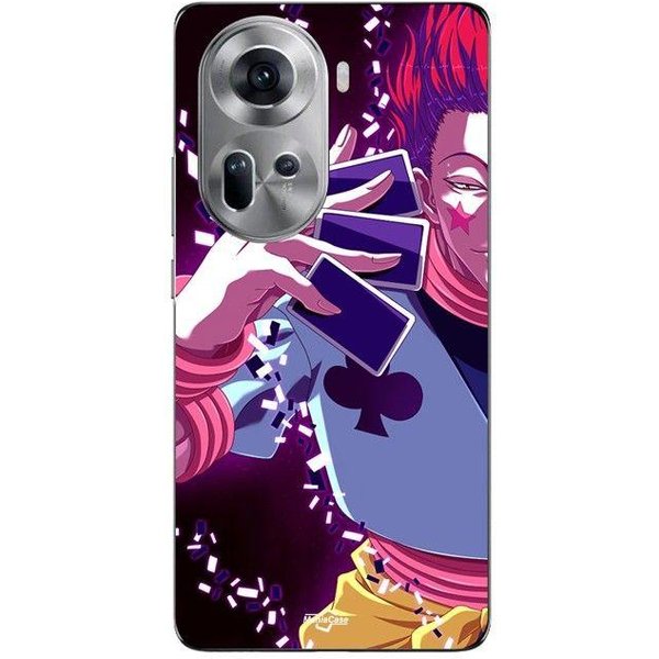 Coque De TéLéPhone - Maniacase - Oppo Reno 11 5G - Silicone - Hisoka Morow - Noir Negro-image