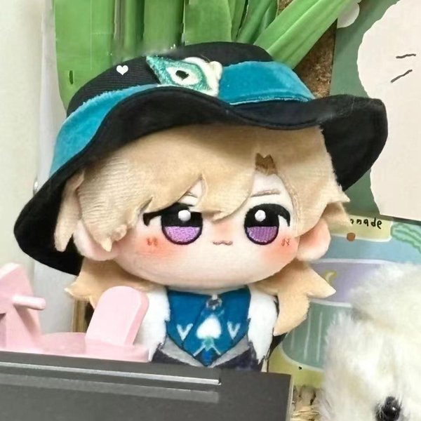 Gra Honkai Star Rail Aventurine Dr. Stosunek MięKkie Pluszowe Zabawki Lalka Uroczy Anime Pluszowy Wisiorek Plecak Breloczek Prezenty Urodzinowe 10CM-image
