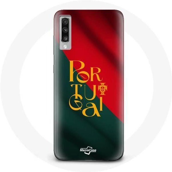 Funda - Maniacase - Samsung Galaxy A70 - Bandera De Portugal - Flexible - Mixta-image