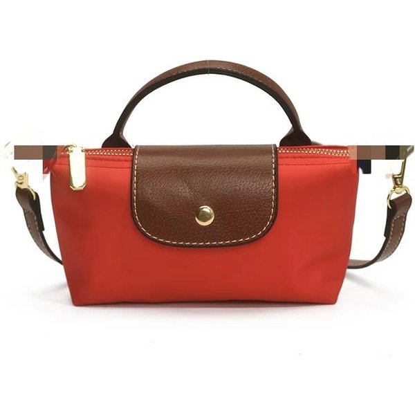 Bolso Mini De Moda Tipo Bollo Para Mujer PequeñO Cuadrado Cruzado Al Hombro Bolso De Mano Rojo-image