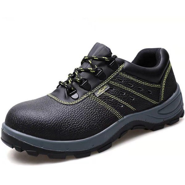 Zapatos De Seguridad Laboral Para Hombre Con Puntera De Acero Anti-Aplastamiento, Anti-PerforacióN, Antideslizantes Zapatos De Seguridad Laboral Protectores Para Obra 46-image