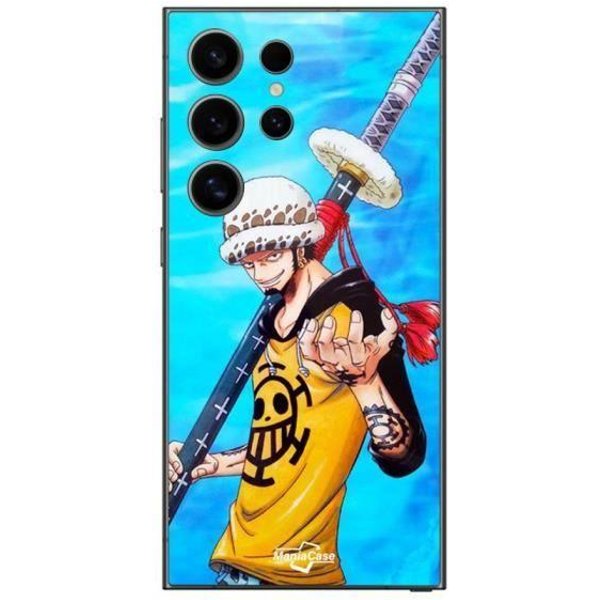 Coque Samsung Galaxy S25 Ultra Anime One Piece Trafalgar D Water Law Maniacase-image
